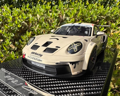 VIP Model 1/18 Porsche 911 GT3 RS (992) “010Racing / Inozetek” Resin Model