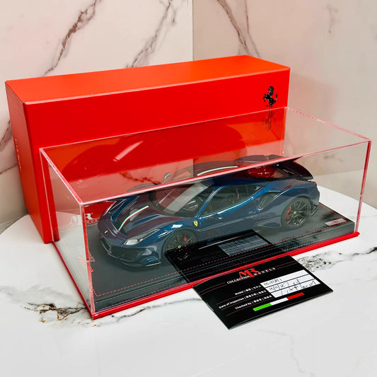 MR Collection 1/18 Ferrari 488 Pista Chameleon Purple Limited 01/03 Resin