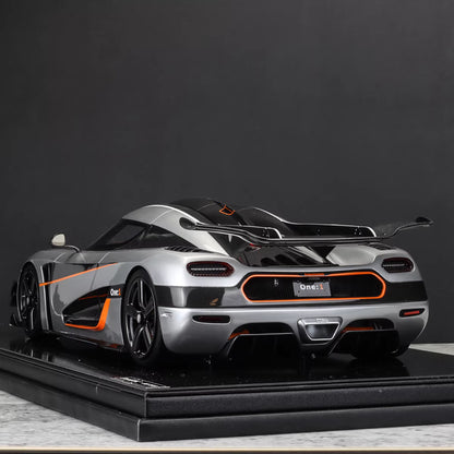 Frontiart 1/12 Koenigsegg One:1 Silver Resin Model Limited 199 F088-01