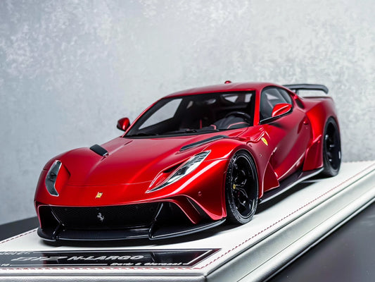 Davis & Giovanni 1/18 Ferrari 812 N-Largo Candy Red Metallic Red Resin Model Limited 10