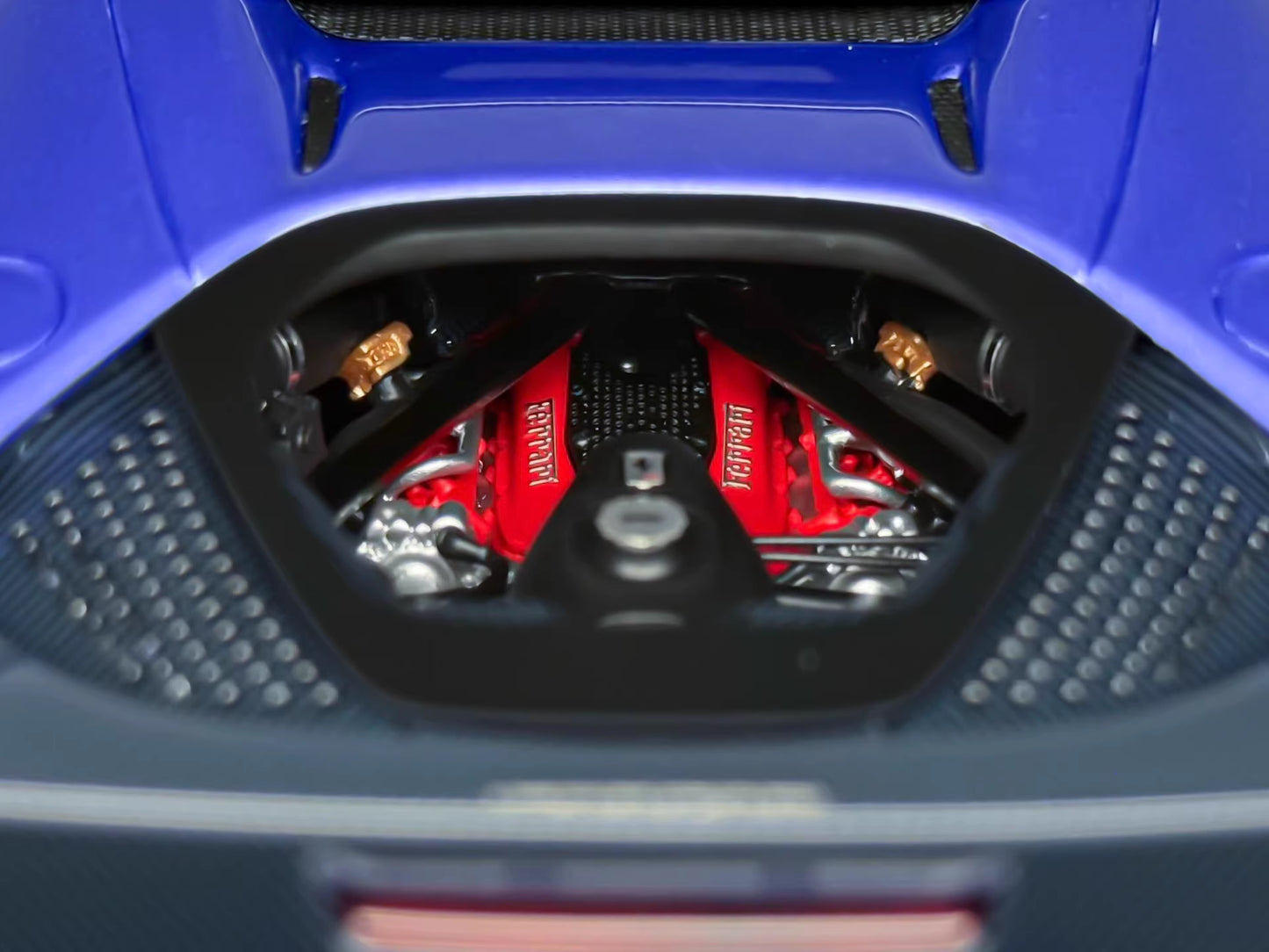 Davis & Giovanni 1/18 Ferrari SF90 Stradale Purple Novitec Spec Resin Model Limited 12