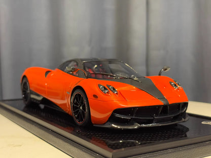 BBR 1/18 Pagani Huayra Roadster Resin Model Metallic Orange Limited Edition