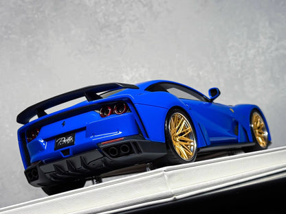 Davis & Giovanni 1/18 Ferrari 812 N-Largo Dino Blue Resin Model Limited 8