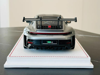 Davis & Giovanni 1/18 Porsche 911 GT3 RS 992.1 GT Silver Deep Dish Wheels