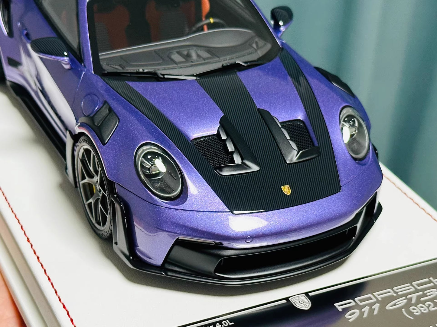 Davis & Giovanni 1/18 Porsche 911 GT3 RS 992.1 PTS Amethyst Purple Limited 6 pcs