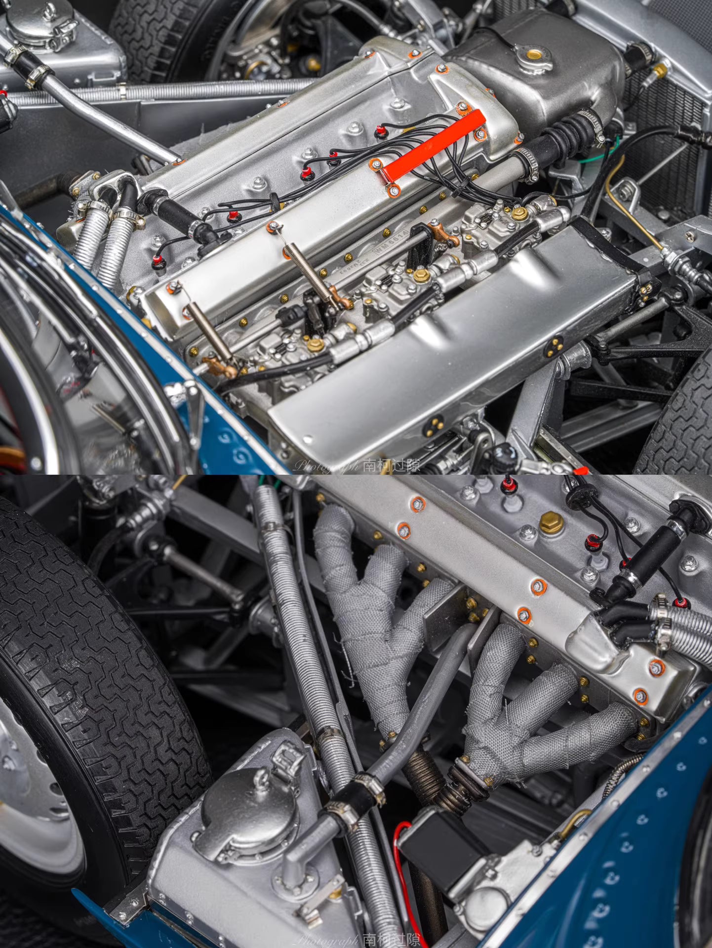 Amalgam 1/8 Jaguar XKSS Roadster – Classic Blue Model | Air Shipping from China