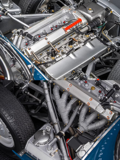 Amalgam 1/8 Jaguar XKSS Roadster – Classic Blue Model | Air Shipping from China