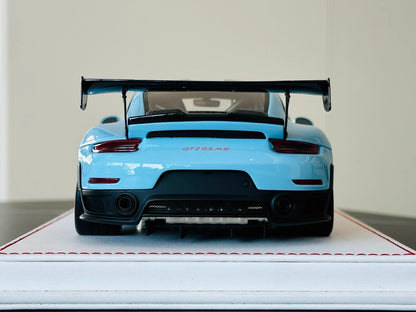 Davis & Giovanni 1/18 Porsche 911 GT2 RS MR 991 Gulf Blue Car No. 1 of 14