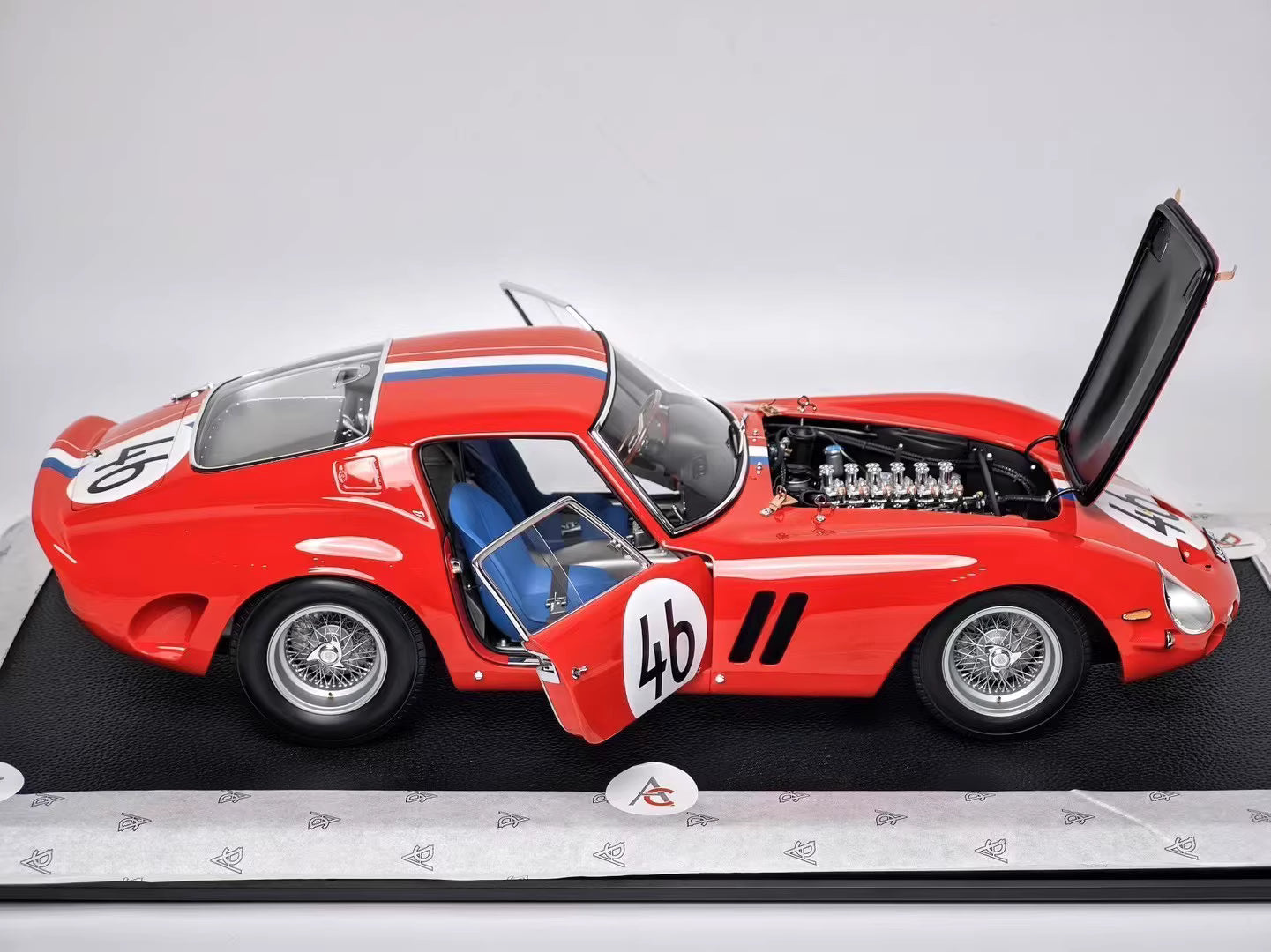 Amalgam 1/8 Ferrari 250 GTO #3943GT – Nürburgring 1000KM 1963 Model | Air Shipping from China