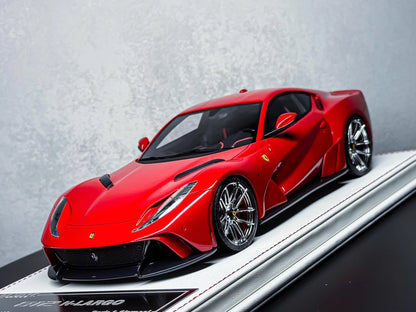 Davis & Giovanni 1/18 Ferrari 812 N-Largo Rosso Corsa Red Resin Model Limited 8