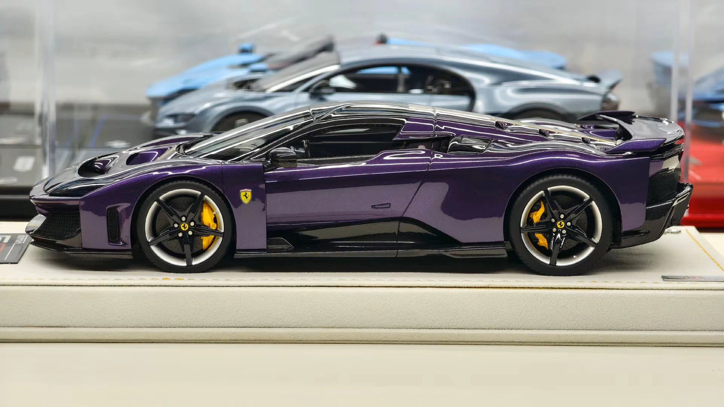 MR 1/18 Ferrari F80 Resin Model – Hong Kong Purple Special Edition (Limited 49)
