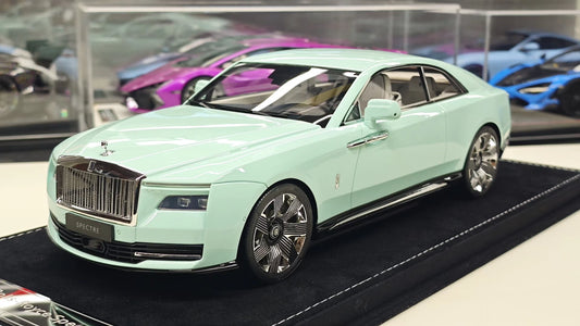 HH Model 1/18 Rolls-Royce Spectre Resin Model – Mint Green (Limited 50)