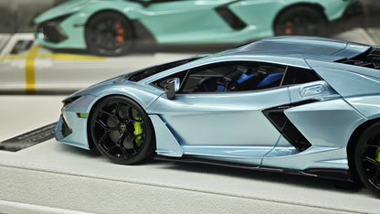 BBA Model 1/18 Lamborghini Revuelto Resin Model – Ice Blue (Limited 10)