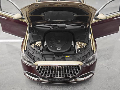 Almost Real 1/18 Mercedes-Maybach S680 Two-Tone Kalahari Gold Diecast Model