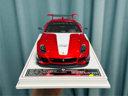 Davis & Giovanni 1/18 Ferrari 599XX EVO #59 Metallic Red | Limited 6
