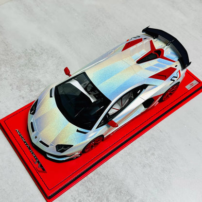 MR Collection 1/18 Lamborghini Aventador SVJ Limited Edition 02/03 Resin Model