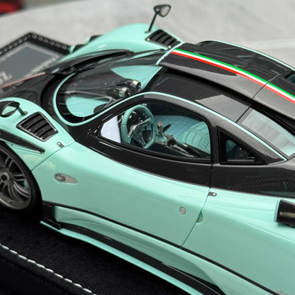 HH 1:18 Pagani Zonda 760 (Zonda Specials) Hardtop Resin Model · Mint Tricolore
