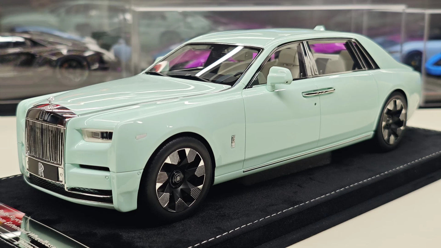 HH Model 1/18 Rolls-Royce Phantom “Illusion” Resin Model – Cliff Green (Limited 20)