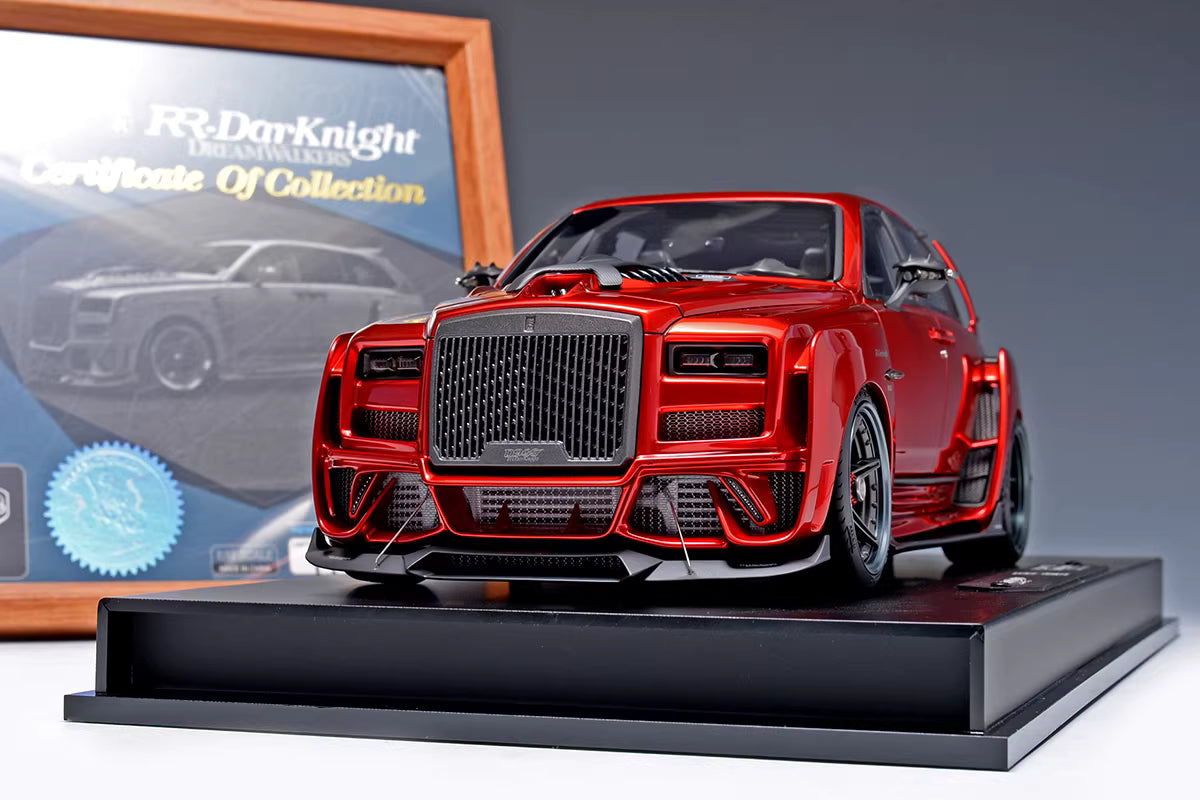 DreamWalkers 1/18 Rolls-Royce Cullinan RR.Darknight D900 Widebody Glossy Red