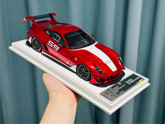 Davis & Giovanni 1/18 Ferrari 599XX EVO #59 Metallic Red | Limited 6