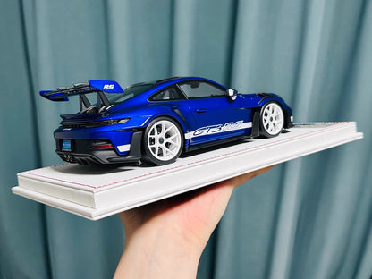 Davis & Giovanni 1/18 Porsche 911 GT3 RS 992.1 PTS San Marino Blue | LE 20