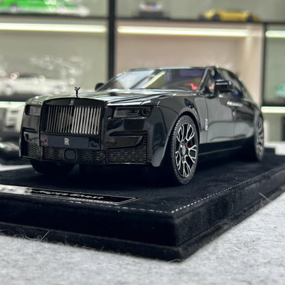 HH 1:18 Rolls-Royce Ghost Black Badge (2024) Limited Resin Model · Gloss Black
