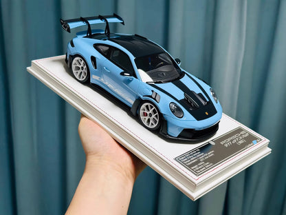 Davis & Giovanni 1/18 Porsche 911 GT3 RS 992.1 PTS Meissen Blue | Limited 30