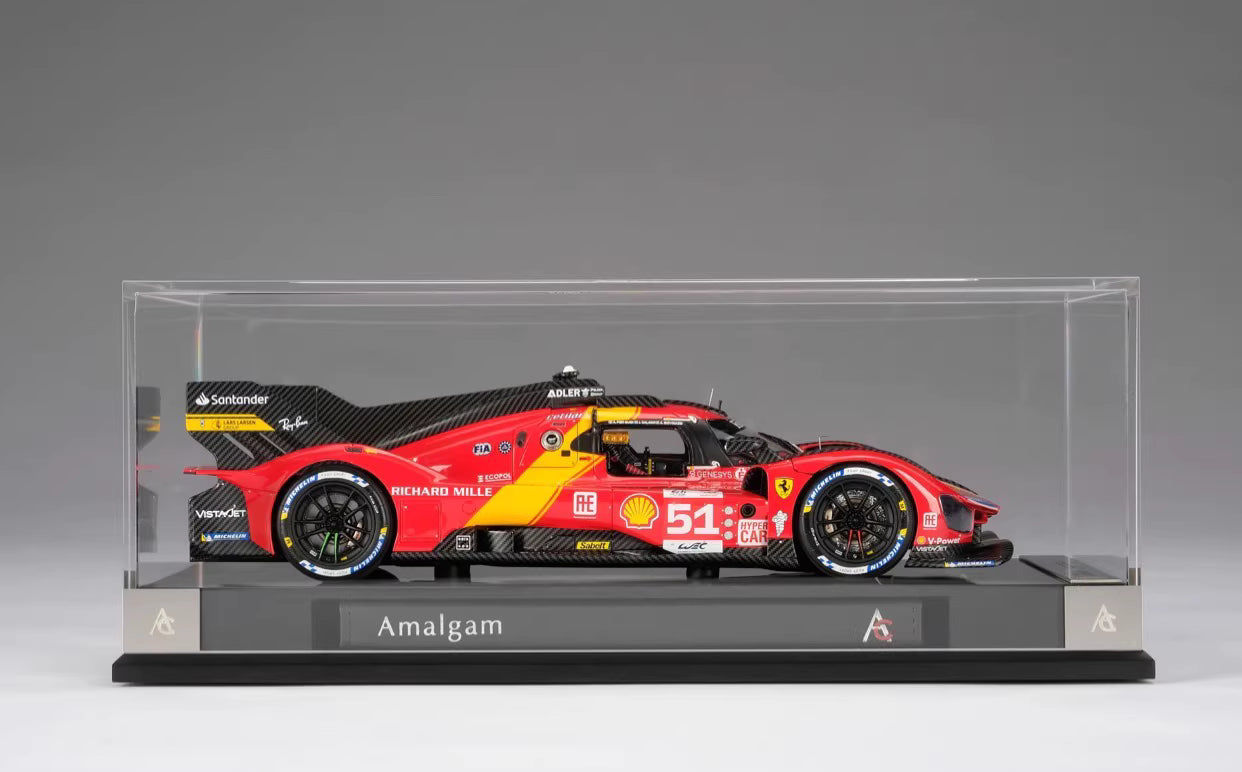 Amalgam 1/18 Ferrari 499P – 2023 Le Mans Champion Hypercar Model  Air Shipping from China