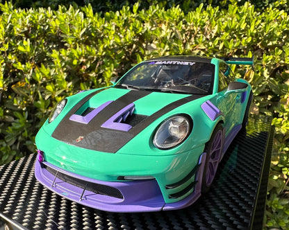 VIP 1/18 Porsche 911 (992) GT3 RS MR Mint Green Resin Model (VIP1806110)