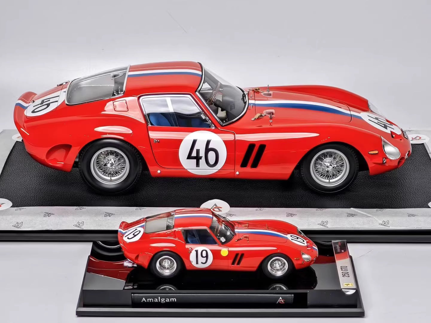 Amalgam 1/8 Ferrari 250 GTO #3943GT – Nürburgring 1000KM 1963 Model | Air Shipping from China
