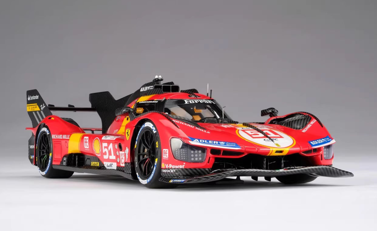 Amalgam 1/18 Ferrari 499P – 2023 Le Mans Champion Hypercar Model  Air Shipping from China