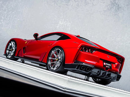 Davis & Giovanni 1/18 Ferrari 812 N-Largo Rosso Corsa Red Resin Model Limited 8