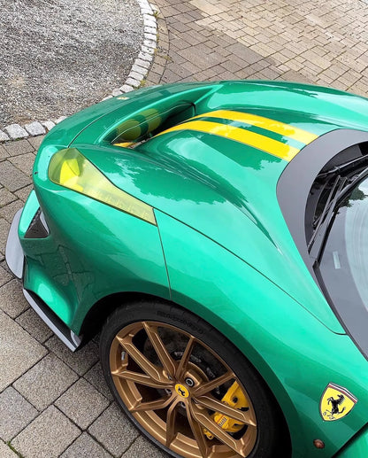 Davis & Giovanni 1/18 Ferrari 488 Pista Emerald Green Resin Model Limited 40