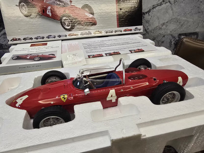 CMC 1/12 Ferrari Dino 156 F1 “Sharknose” 1961 Belgian GP Winner – Phil Hill Edition | Limited to 500 pcs | Air Shipping from China