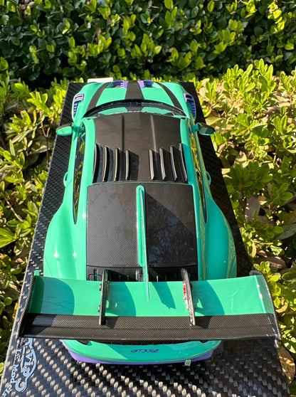 VIP 1/18 Porsche 911 (992) GT3 RS MR Mint Green Resin Model (VIP1806110)