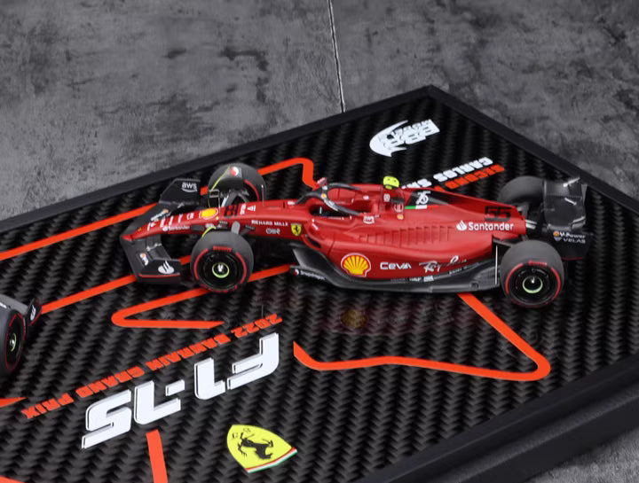 BBR 1/43 Ferrari F1-75 Bahrain GP 2022 Leclerc & Sainz 1–2 Set EMP75EX (Ltd 75)