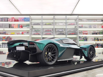 Amalgam 1/8 Aston Martin Valkyrie – Green Edition Hypercar Model | Air Shipping from China