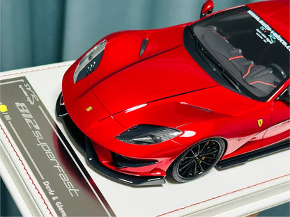 Davis & Giovanni 1/18 Ferrari 812 Superfast SVR Candy Red Limited 6