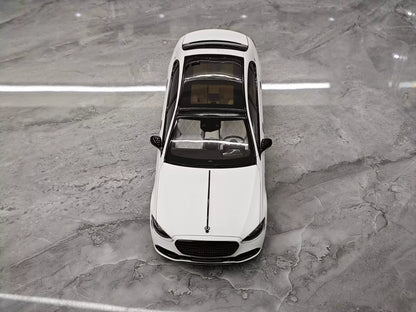 Almost Real 1/18 Mercedes-Maybach S680 Matte Pearl White Diecast Model