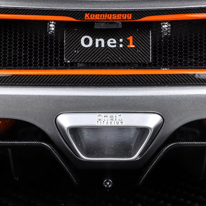 Frontiart 1/12 Koenigsegg One:1 Silver Resin Model Limited 199 F088-01