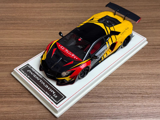 Davis & Giovanni 1/18 Lamborghini LBWK Aventador 2.0 “Infinite” Livery — Limited 36