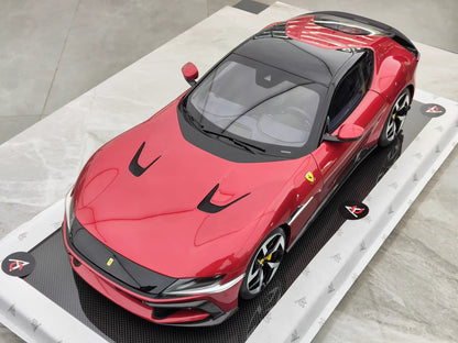 Amalgam 1/8 Ferrari 12 Cilindri – Red Coupe Model | Air Shipping from China