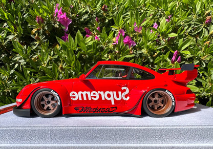 FuelMe 1/18 Porsche 911 (993) RWB “Medusa” Supreme – Red Resin Model