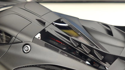 HH Model 1/18 Ferrari FXX-K Evo Resin Model – Matte Black Carbon Race Livery