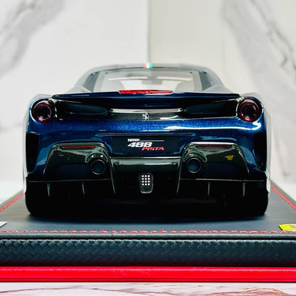MR Collection 1/18 Ferrari 488 Pista Chameleon Purple Limited 01/03 Resin