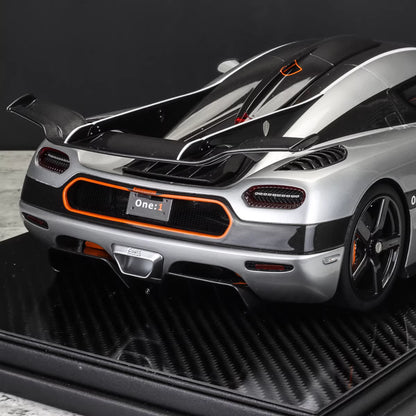 Frontiart 1/12 Koenigsegg One:1 Silver Resin Model Limited 199 F088-01