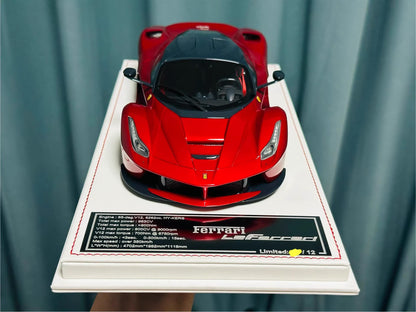 Davis & Giovanni 1/18 Ferrari LaFerrari (F150) Metallic Red Carbon Roof | Limited 12