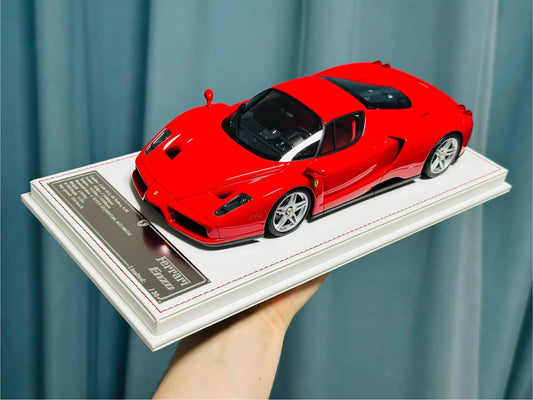 Davis & Giovanni 1/18 Ferrari Enzo Rosso Red Silver Wheels Black Calipers Limited 30 pcs