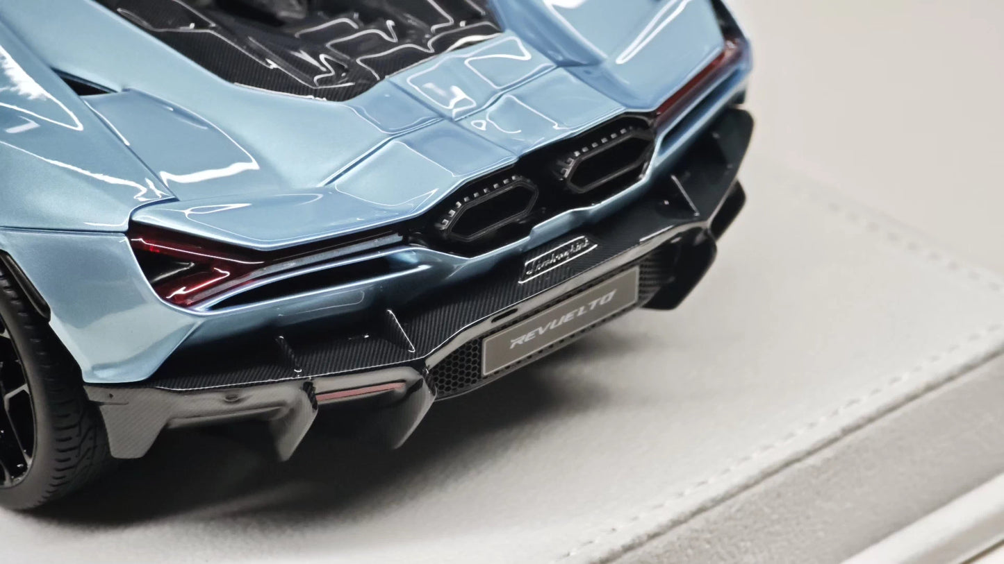 BBA Model 1/18 Lamborghini Revuelto Resin Model – Ice Blue (Limited 10)