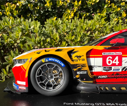 Topspeed 1/18 Ford Mustang GT3 Race Livery Resin Model